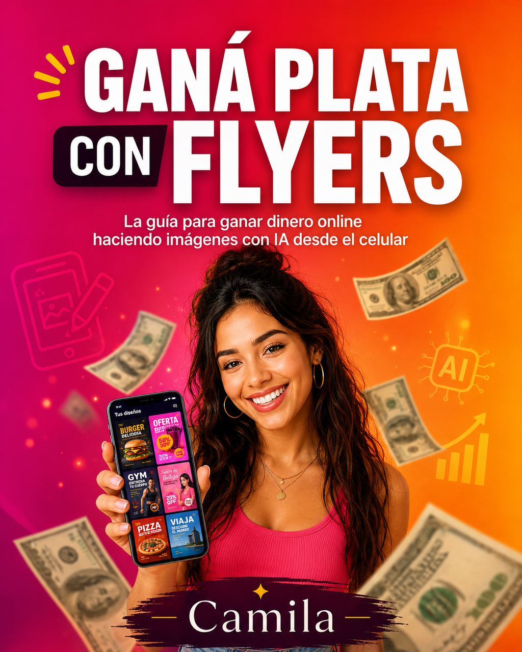 GANA PLATA CON FLYERS GRATIS DESDE TU CASA